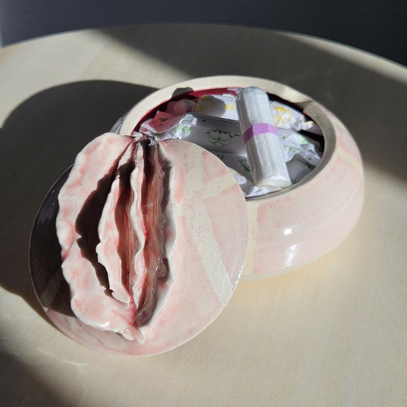 Handmade ceramic work by Iris