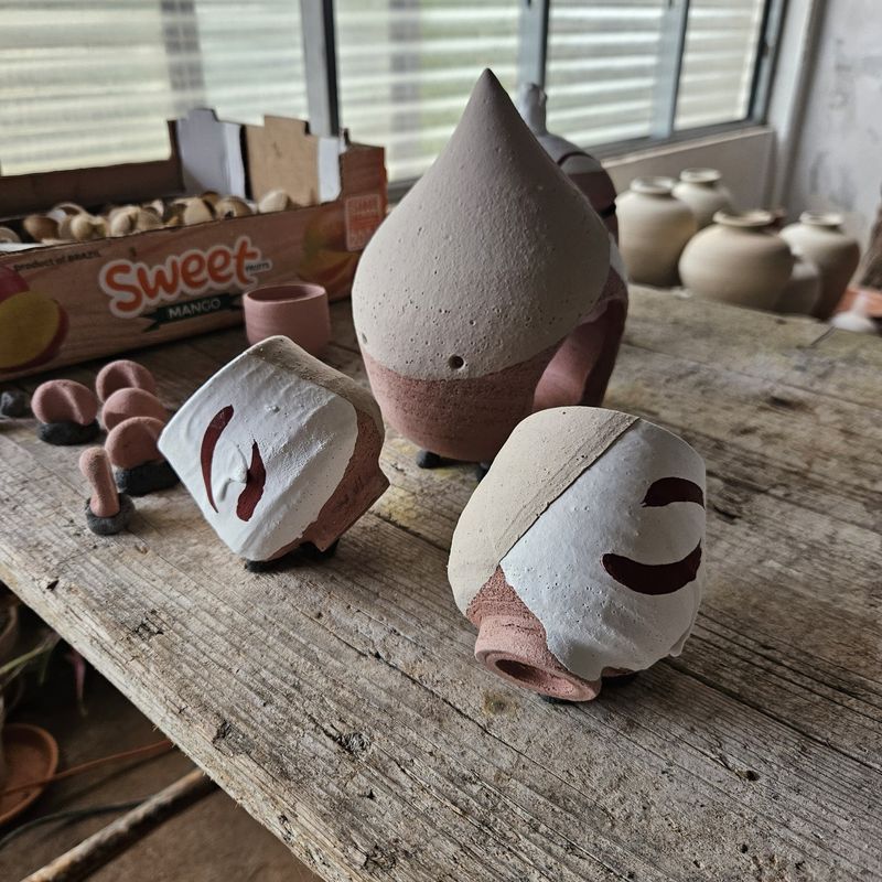 Handmade ceramic work by Iris